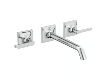 JOY NEO - BD154 - 3 hole wall-mounted washbasin tap with individual rosettes by Ideal Standard - view 2